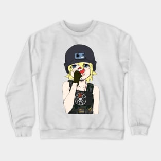 Brenton Tarrant Anime Girl design Crewneck Sweatshirt